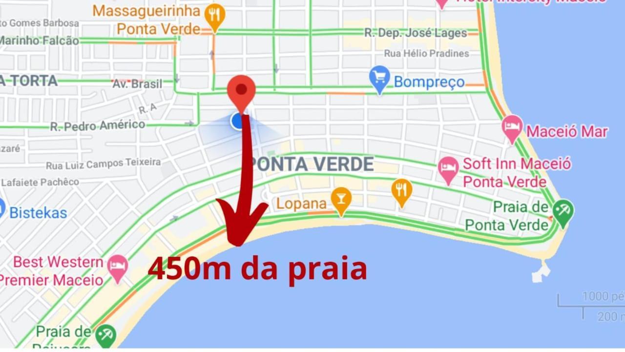 Apartamento Ponta Verde 3 Suites Maceio  Ngoại thất bức ảnh
